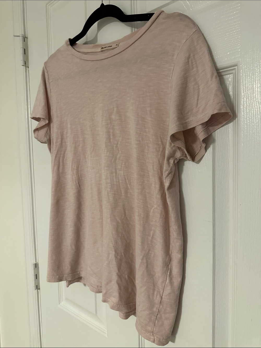 Marine Layer Swing Tee, Light Pink, Size Medium/M